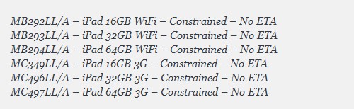 iPad2发布在即 销售网点iPad陆续下架 