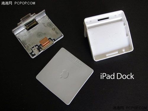 难以幸免!iPad2官方Dock基座拆卸对比 