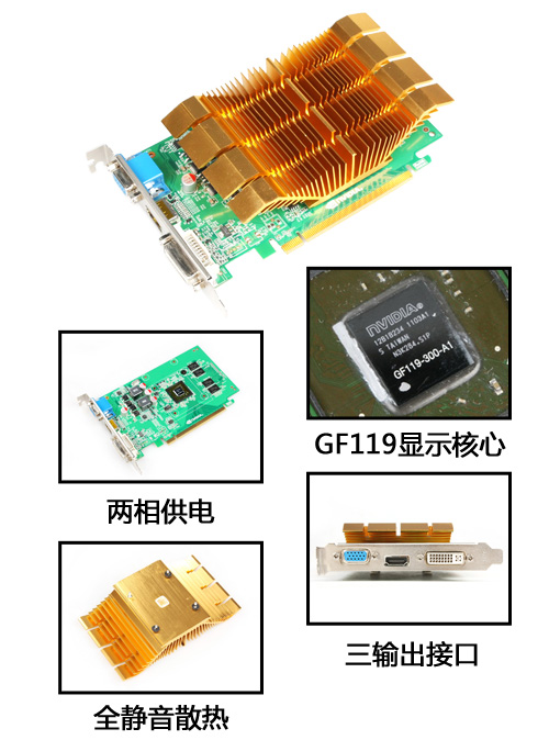 直面廉价DX11显卡 翔升静音GT520评测 