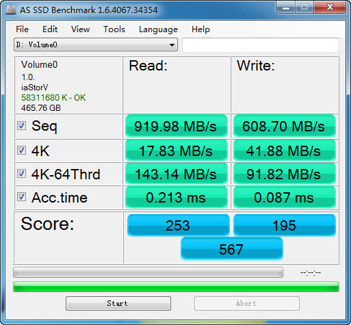 每秒读取近千兆？Intel 510系SSD评测 