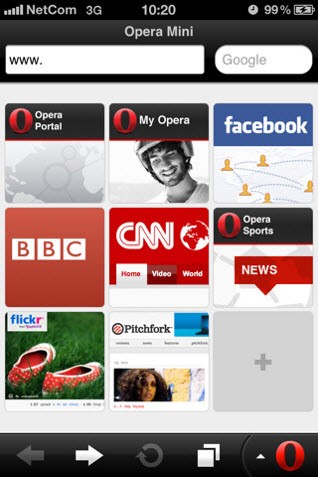 Opera Mini 6 for iPhone/iPad版发布 