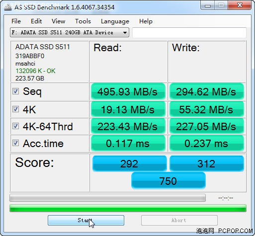 SATA 6Gb/s添新军!威刚240GB SSD评测 