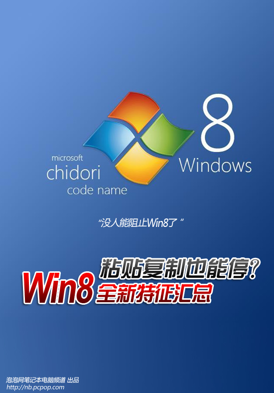 粘贴复制也能停? Win8系统新特征汇总 