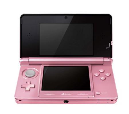 迎合女性用户 任天堂推出粉版3DS新品 
