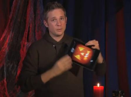 巧用iPad做道具!万圣节主题魔术视频_苹果平板