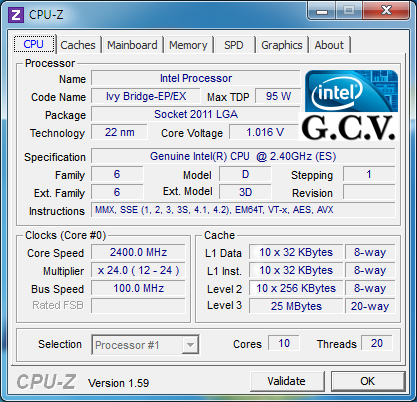 10核显神威！ Intel 22nm IVB-EP现身 