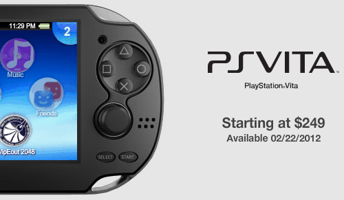 2月22日发售！索尼PSV游戏机美版详解 