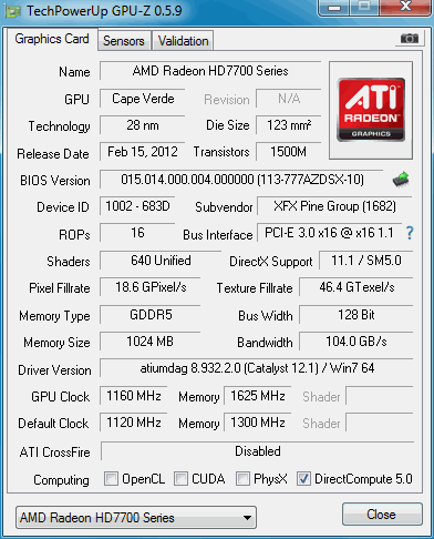 小核心天下 AMD HD7770/7750全面测试 