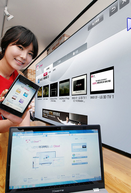 这个可以有 LG于韩国推出LG Cloud服务 