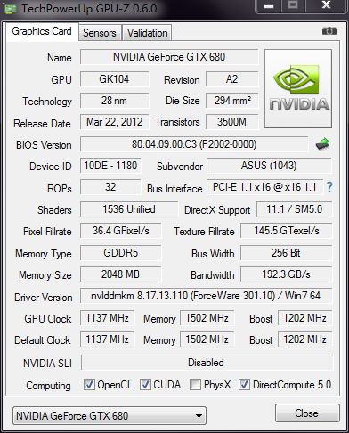 为极限而生 华硕GTX680 DCII TOP评测 