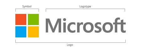 微软发展史Logo变化图新Logo多彩清新 