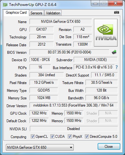 直击HD7770！影驰GTX650骨灰黑将评测 