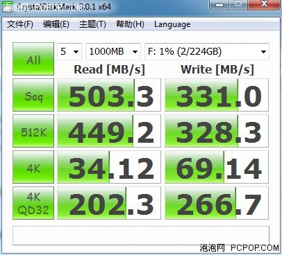 影驰LaserGT 240GB SSD评测 