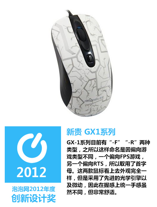 用户体验是关键 2012年键鼠产品评奖 