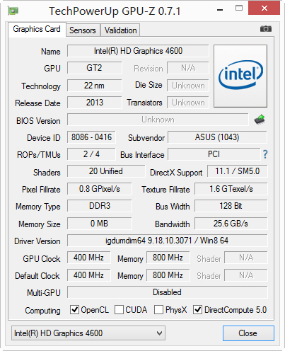 配Haswell i7 4700HQ  华硕A450J评测 