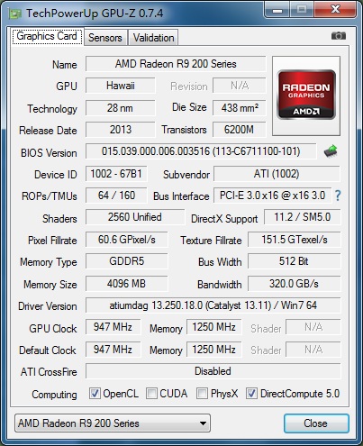 性能叫板GTX780！AMD R9 290首发评测 