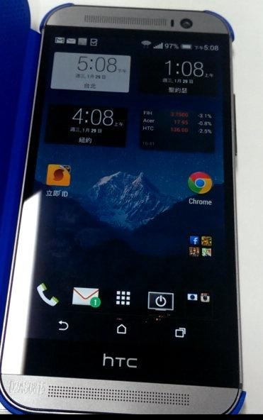 双摄像头拍照出色 HTC M8渲染图曝光 