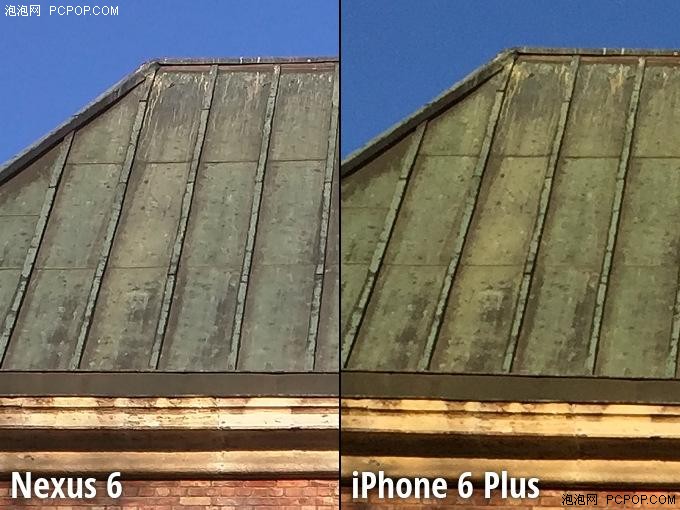 Moto Nexus 6/iPhone 6 Plus 拍照对比 