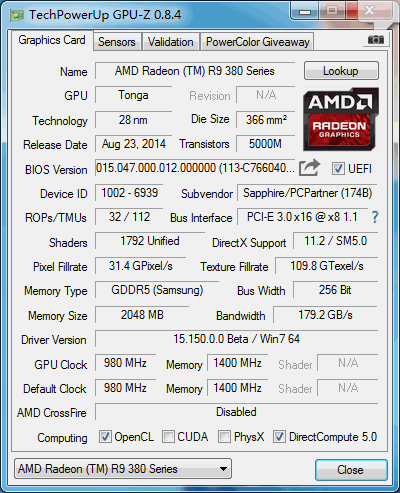 一寸小一寸巧 蓝宝石ITX版R9 380评测 