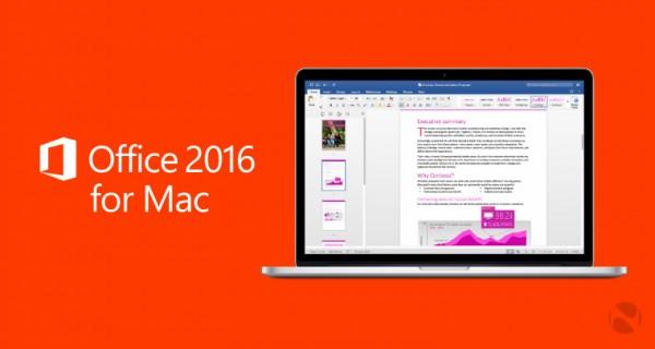 微软正式发布Mac版Office 2016办公软件 