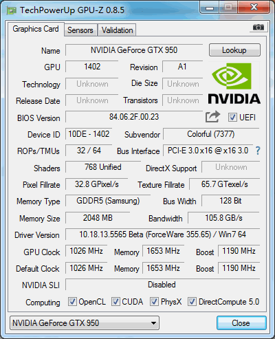 N卡千元主力GTX 950首发评测 