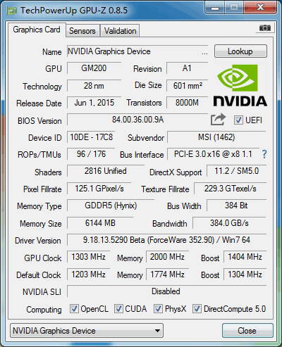 微星GTX980Ti LIGHTNING评测 