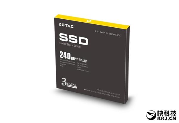 索泰实惠型Premium Edition系列SSD发布 