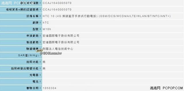 HTC新旗舰定妆照曝光 名字就叫HTC 10 