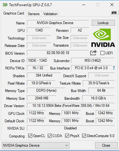 Nvidia推出GeForce 940MX等移动GPU新品 