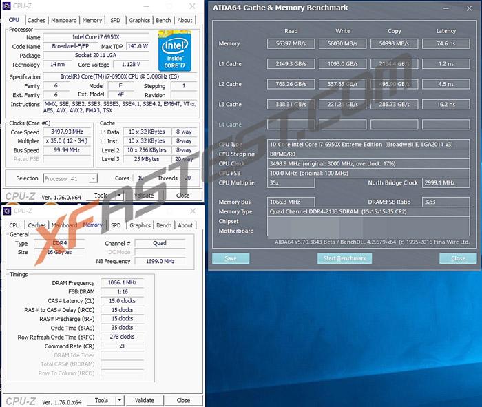 i7-6950X曝光 性能较i7-5960X大幅提升 