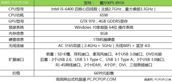 配GTX 970独显 戴尔XPS 8910台式机评测 