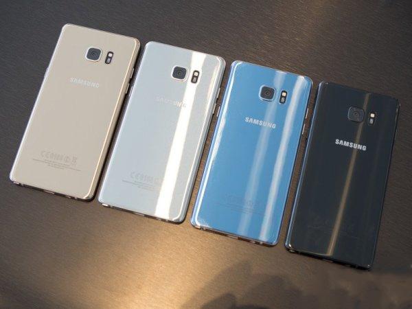 退回Galaxy Note7 可以换为以下九款手机 