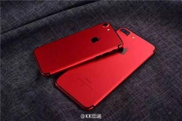 来自华强北的iPhone 7：这回改成了红色 