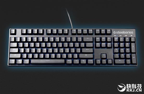 纯黑配色赛睿新APEX M500机械键盘发布 
