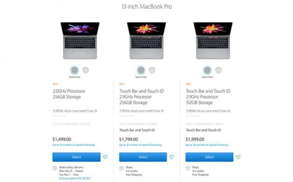 全新MacBook Pro预计发货时间推迟至4-5周 