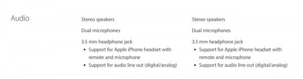 MacBook Pro移除耳机口的光数码音频输出功能 