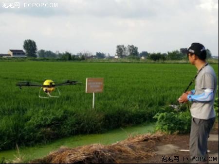 盐城市植保无人机喷防试点大获成功