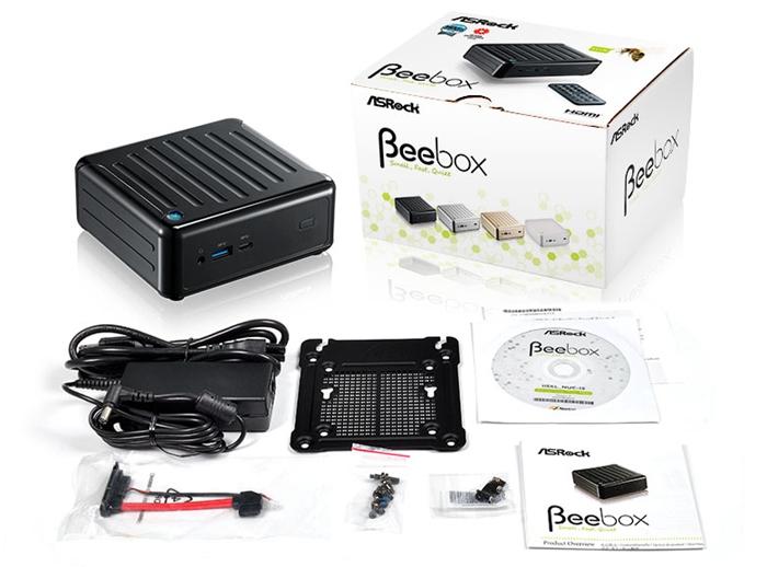 华擎发布新一代Beebox-S系列mini PC 
