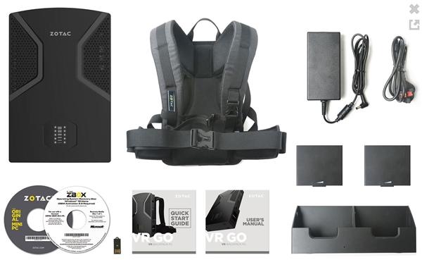 索泰VR背包PC正式发布：续航能力酸爽 