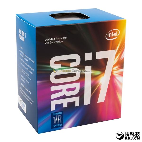 Intel Kaby Lake包装盒首曝：力顶VR 