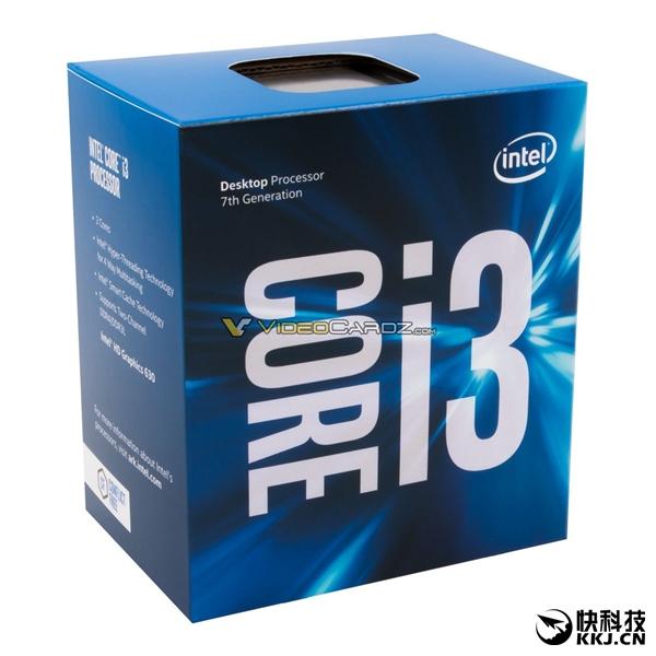 Intel Kaby Lake包装盒首曝：力顶VR 