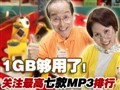 ����ǰ��1G MP3��ֵѡ