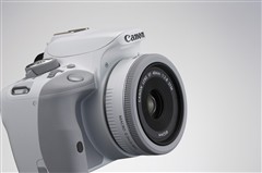 佳能发布限量版白色100D数码单反相机 