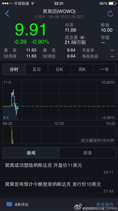 晨博社20150409：小米昨天少卖5个亿 