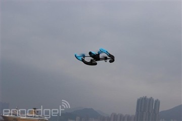 Parrot BeBop Drone四轴飞行器试玩体验