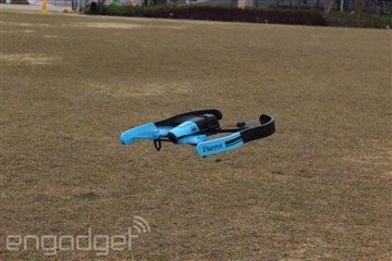 Parrot BeBop Drone四轴飞行器试玩体验