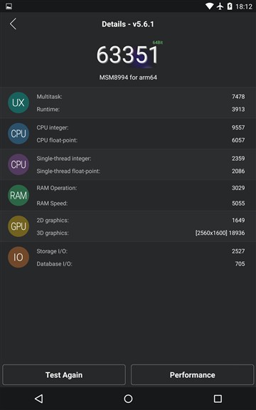 跑分突破6万 骁龙810处理器性能测试