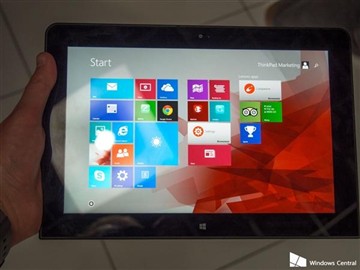 联想Windows 10平板ThinkPad 10图片集锦