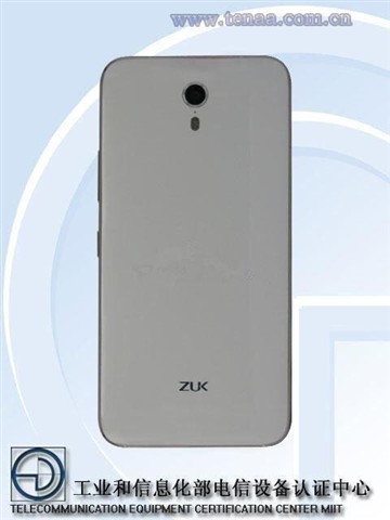 ZUK Z1获入网许可 工信部定妆照曝光