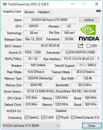 i5-6300HQ配GTX 950M 机械师F57游戏本评测